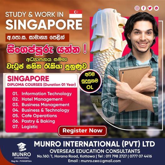 Study and Work in Singapore
